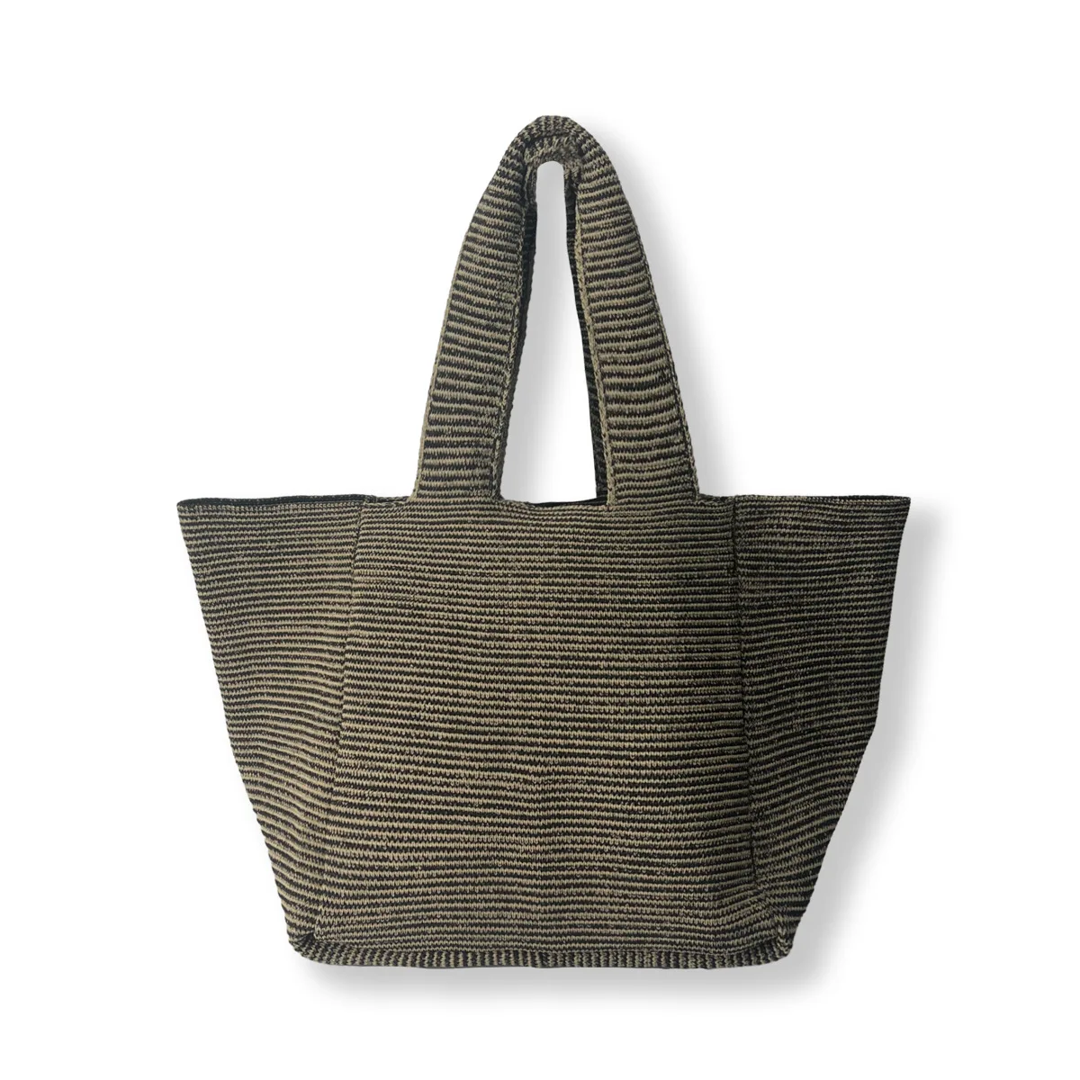 Borsa Tote Casual lavorata a maglia di grande capacità tessere borse a tracolla da donna borse semplici borse Shopper di qualità borsa da scuola per il College