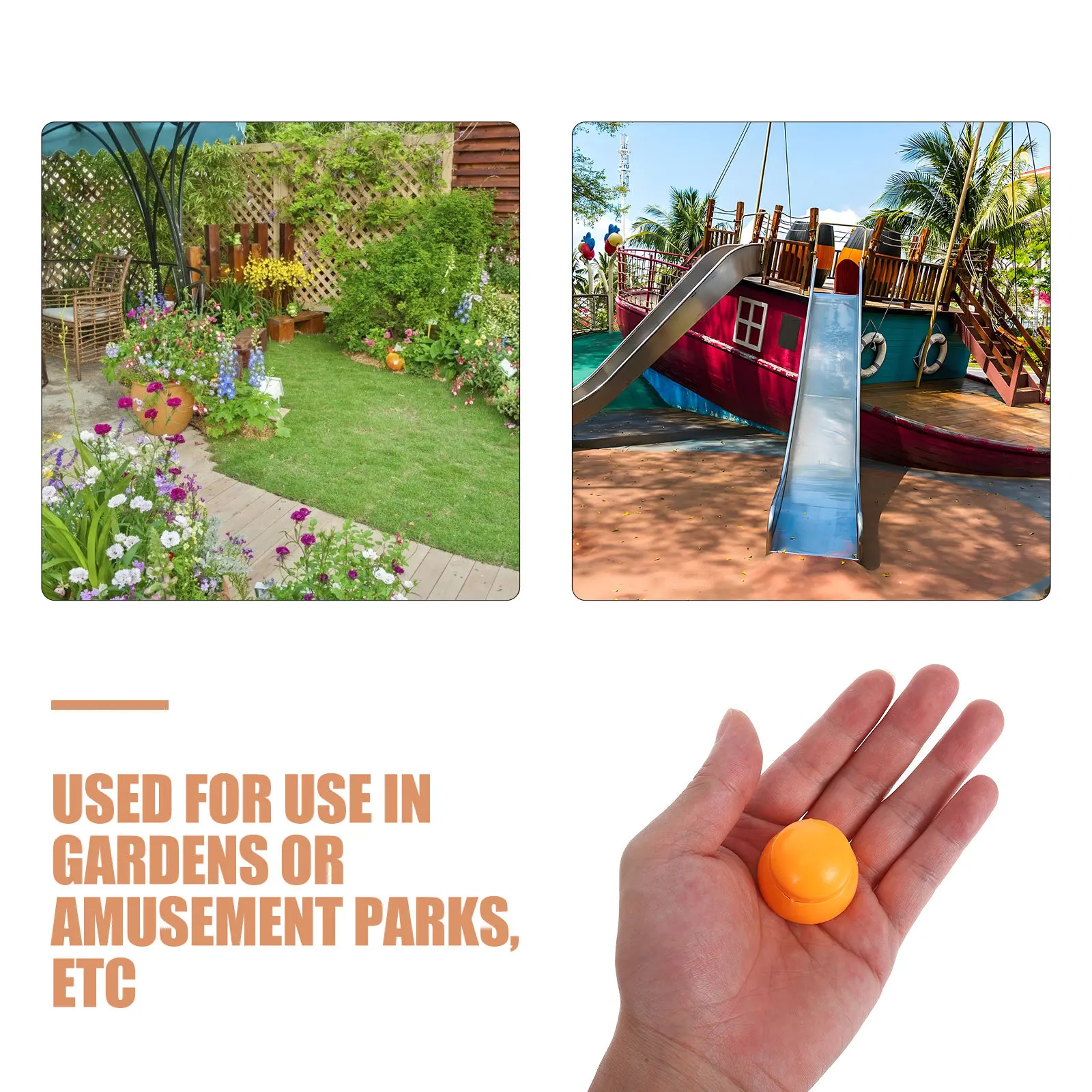 10 قطع من أغطية أجهزة ملعب، مادة أمان بلاستيكية متينة، توافق عالمي، سهلة التركيب، لعب معزز #6