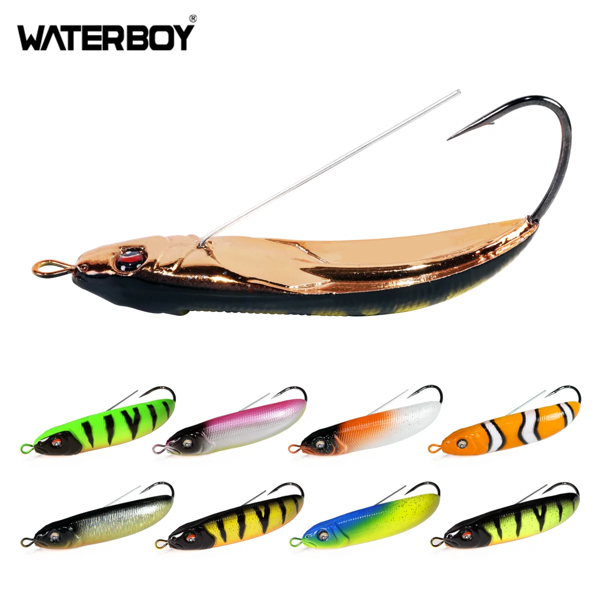 �y�Z�[�����zWATERBOY 60mm 12g 70mm 15g �E�B�[�h���X�X�v�[�� ���A�[ �n�[�h�x�C�g OEM �H��