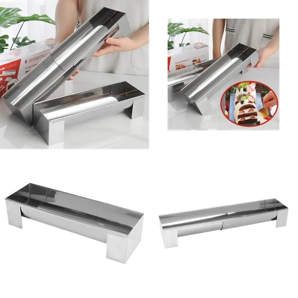 

E8BD Multifunctional Stainless Steel Cake Mould for Baking Enthusiasts and Cooks