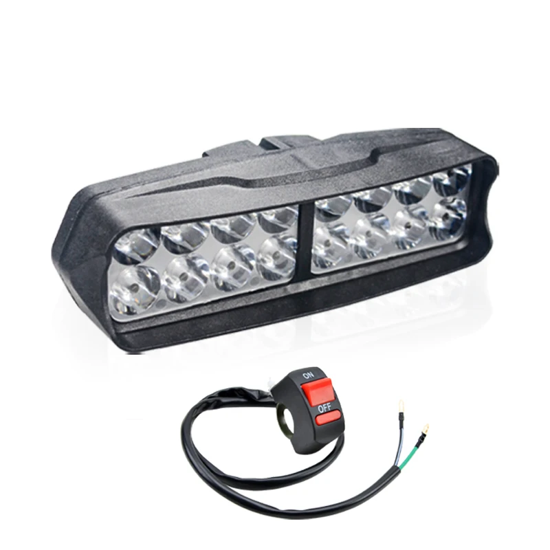 16LED Work light Motorcycle Signal light Headlights Fog Lamp Driving light drl headlamp Spotlight Scooter Motorcycle accessories