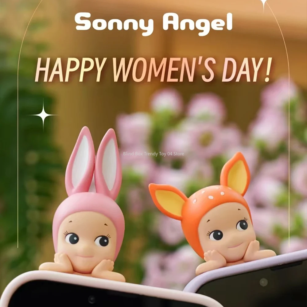

In Stock Genuine Sonny Angel CUTIE HIPPERS Series Blind Box Kawaii Phone Accessory Model Toys Collect Girls Gifts Surprise Box