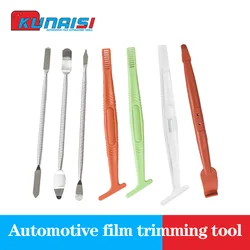 KUNAISI 3/4/7 Car Accessories Carbon Film Wrap Micro Stick Squeegee Scraper Edge Detailing Vinyl Wrapping Tool Window Tinting Ki