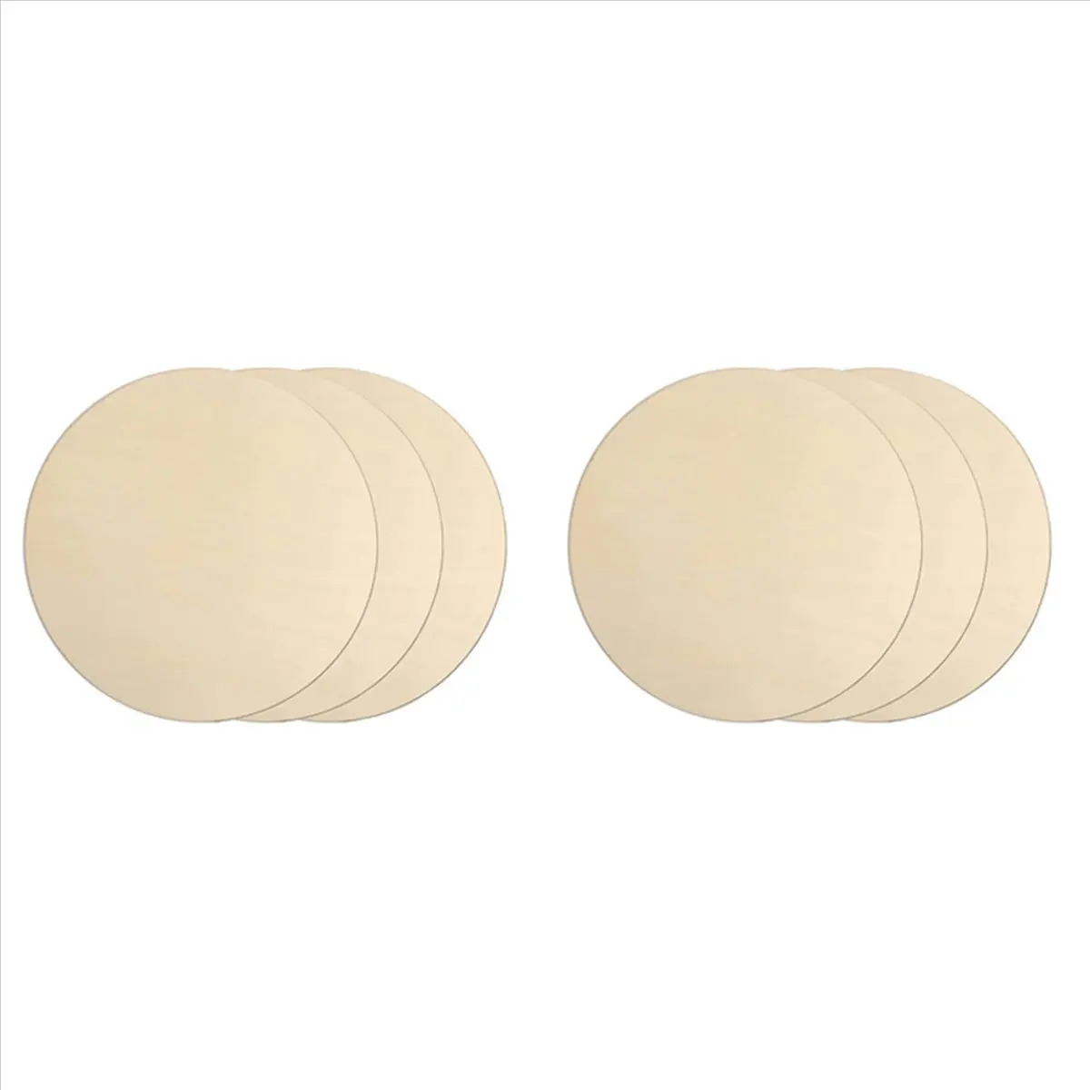 

*CLOS 6Pcs 12 Inch Wood Circles for Crafts, Unfinished Blank Wooden Rounds Slice Wooden Cutouts for DIY Crafts