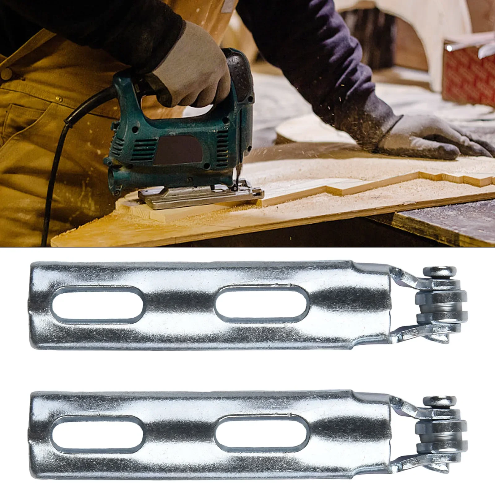 Roue de guidage de scie sauteuse pour Hitach 55, 2 pièces, accessoires de roue de guidage à tige alternative, caractéristiques stables et de haute fiabilité