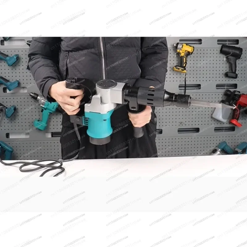110V0810 Electric Pick Power Tool High Power Heavy Duty Stone Concrete Crusher Wall Dismantling Large Plug Foreign Trade