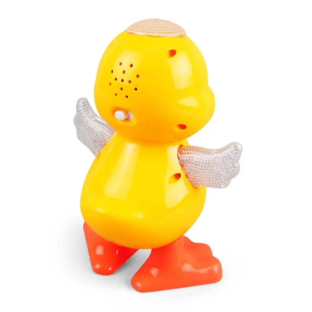 Early Learning Boxed Interactive Kids Toys Educational Gifts Dancing Duck Toys Musical Lighting Doll