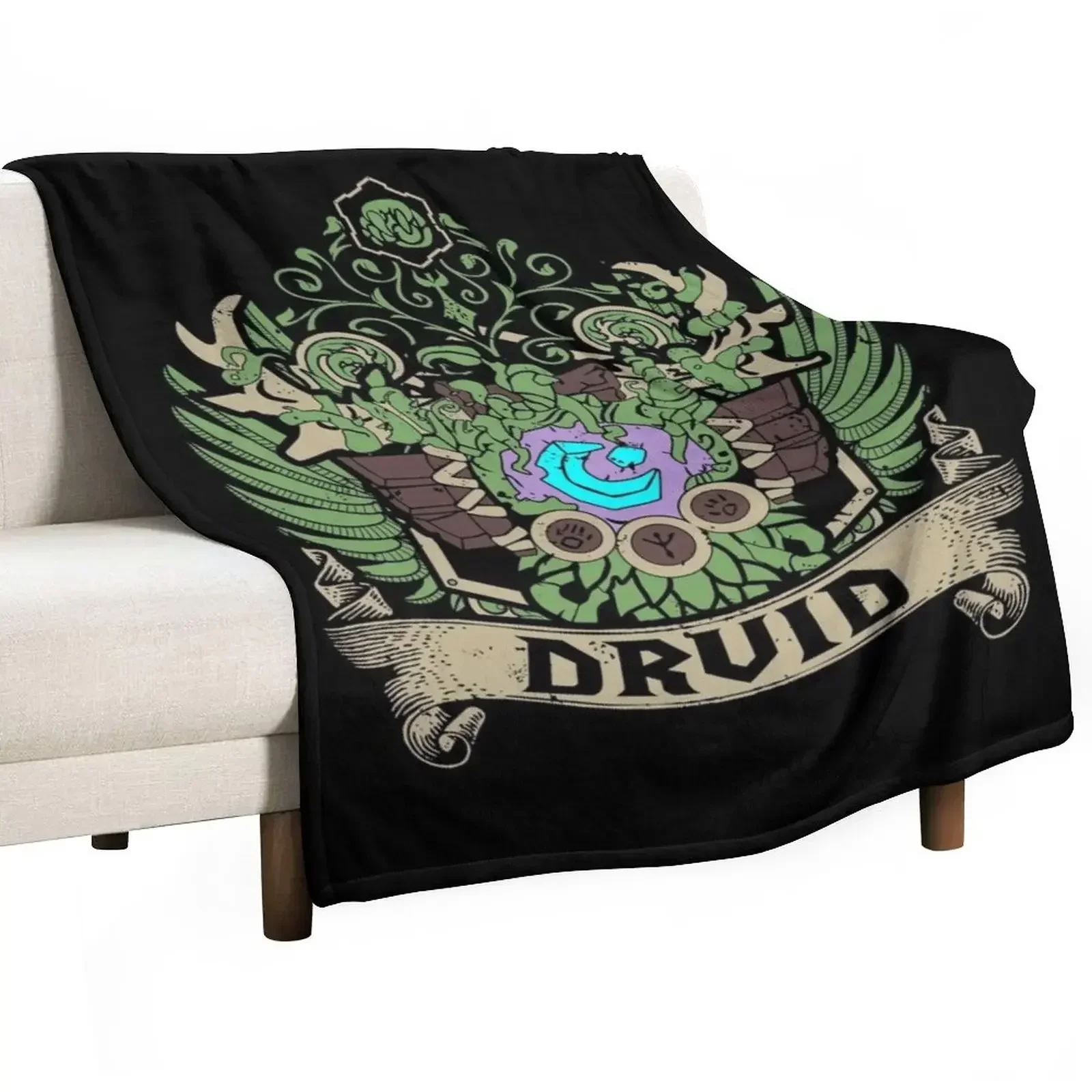 DRUID - ELITE EDITION Throw Blanket Sofa Throw Blankets Sofas Of Decoration Travel Summer Beddings Blankets