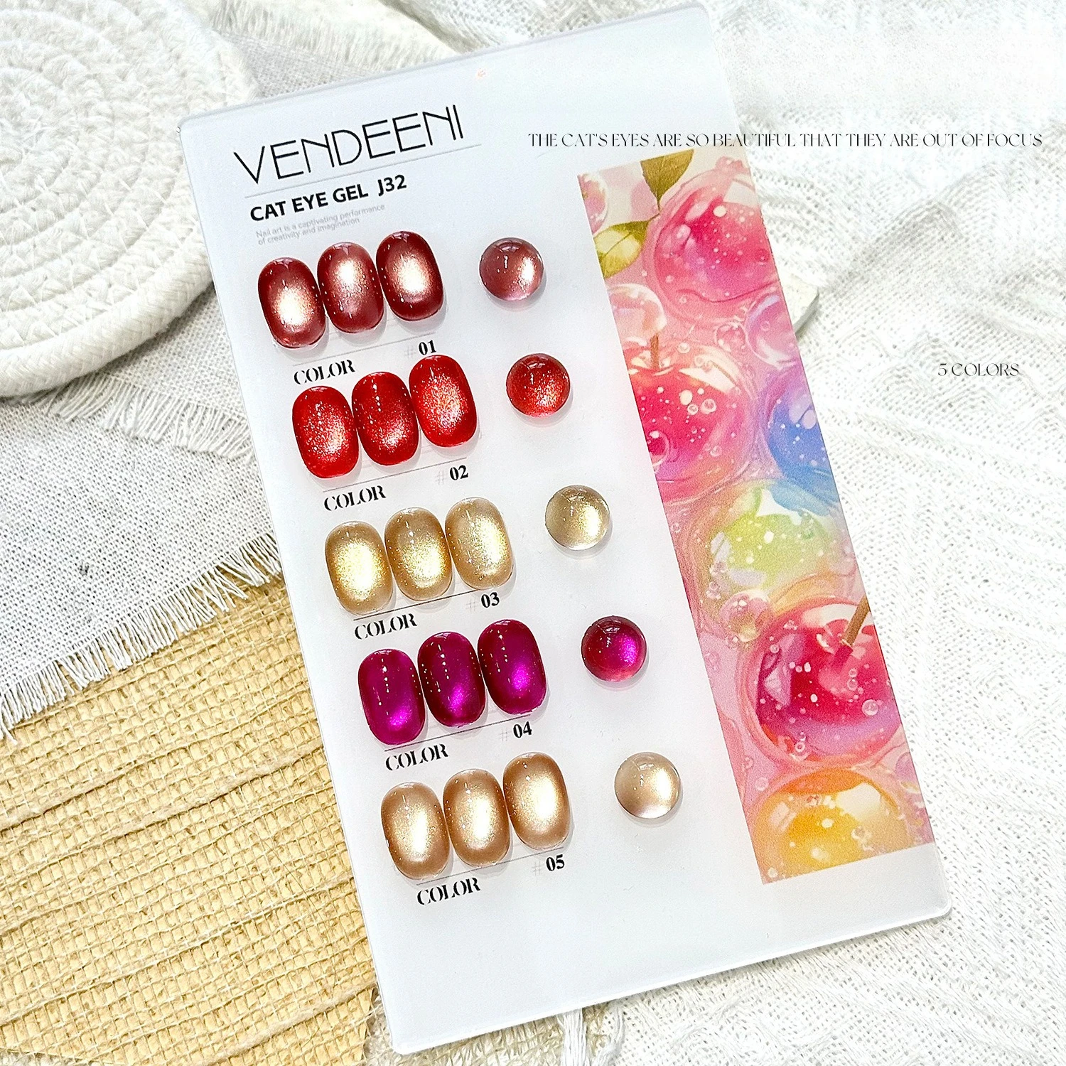 

15ml Glass Bead Light Brown Cat Magnetic Nail Gel Polish Nail Supplies Vernis Semi Permanent Gel Christmas Xmas Gel Varnishes