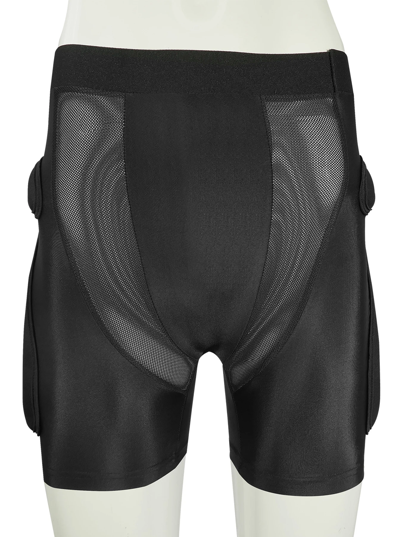 AVIVOR Gepolsterte Schutzshorts für Snowboard, Skate und Ski, Vollschutz für Hüfte, Po und Steißbein – Detail 10