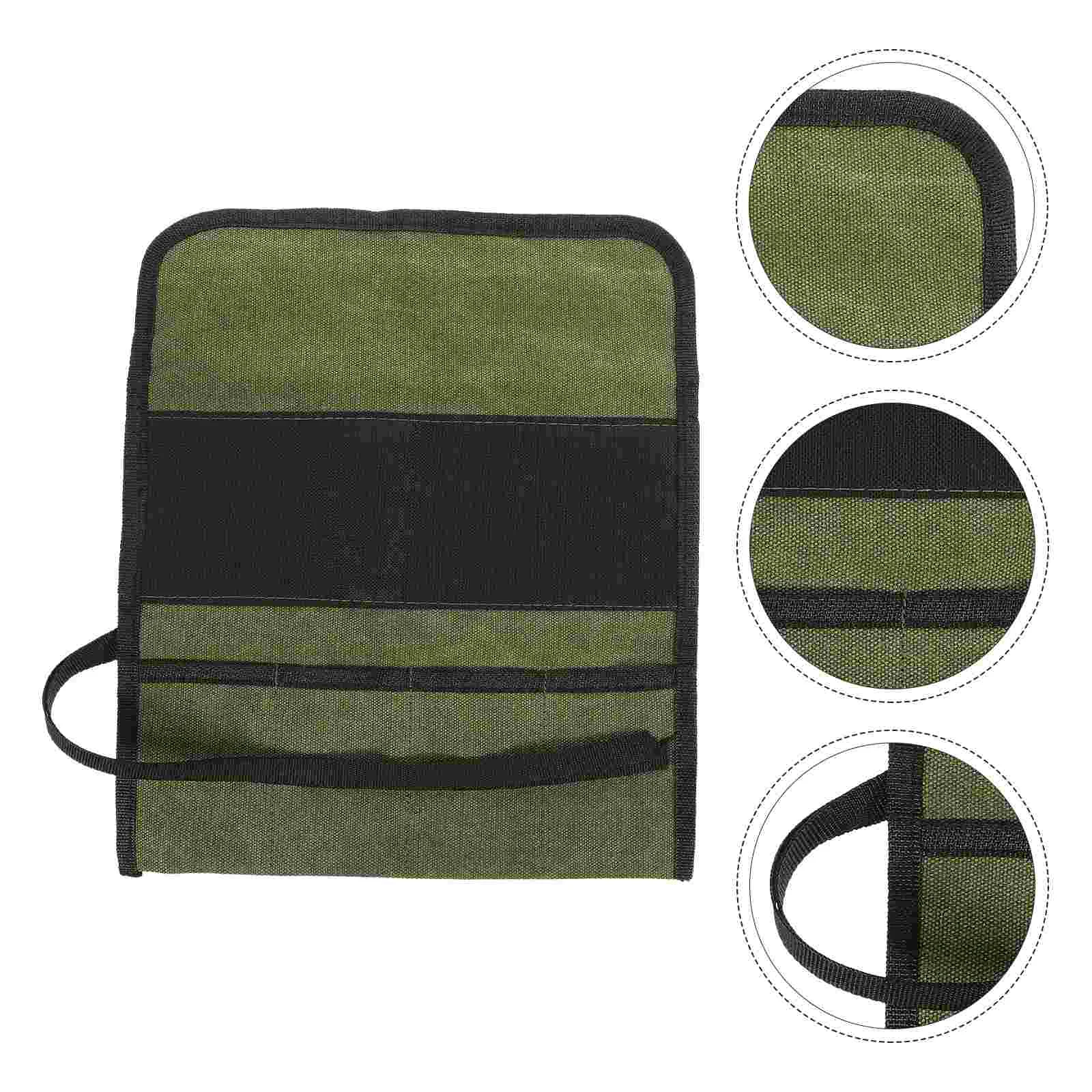 

Tool Storage Bag Canvas Pouch Multi-Purpose Bags for Tools Spanner Wrench Organizer