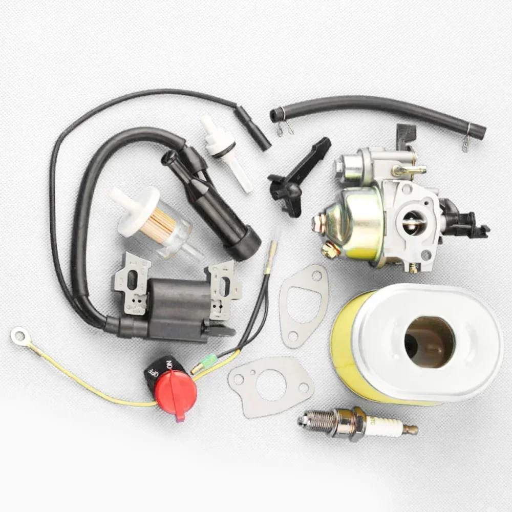 Air Filter Ignition Coil Kit For Honda GX110 GX120 4HP Engine Carburetor