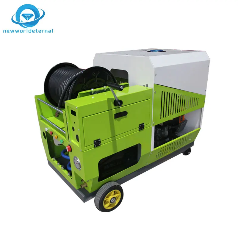 Cleaning Industrial Grade High Flow Pressure Sewer Drainage Pipe High Pressure Cleaning  Drain Pipe Jetting  Machine