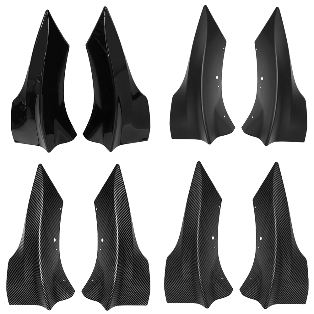 

2PCS ABS Front Bumper Anti Collision Strips Corner Guard Bumper Protector Fit for Tesla Model 3 2021-2023