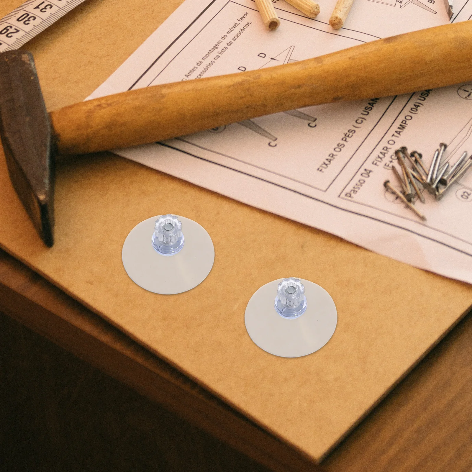 

20Pcs Transparent M5 Screw Suction Cups Threaded Nut Secure Fix for Glass Table Window Aquarium Furniture Suction Cup Screw