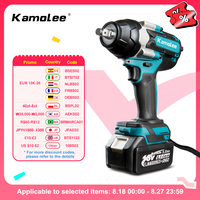 Kamolee 1800 N.M Torque DTW700 Brushless Electric Impact Wrench 1/2 In Lithium-Ion Battery For 18v/21V Battery