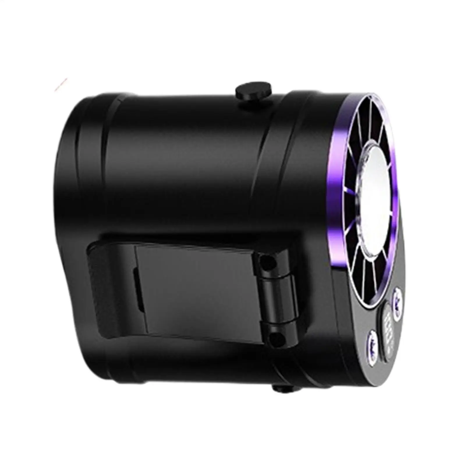 Fan With Clip 100-Speed Digital Display Summer Personal Portable Clip On Fan For Home Office School Desk Car Stroller Travel