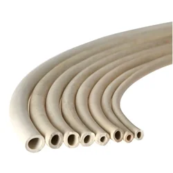 4/5/6/8/10/12/16/19mm Inner Diameter White Rubber Tube Elastic Vacuum Latex Lab