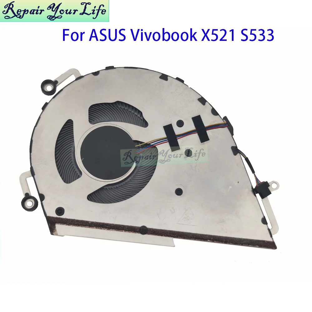 

Notebook Cooler CPU Fan For ASUS Vivobook X521 S533 M533 X521FL X521IA X521EQ S533FA M533UA BAPA1005R5HY002 13NB0LX0T02011 DC5V