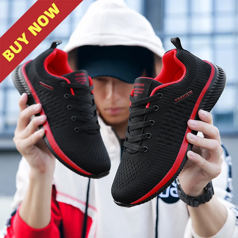 

Marathon Men Running Shoes Sports Breathable Light Comfortable Men's Casual Shoes Tenis Athletics Outdoor Walking Sneakers