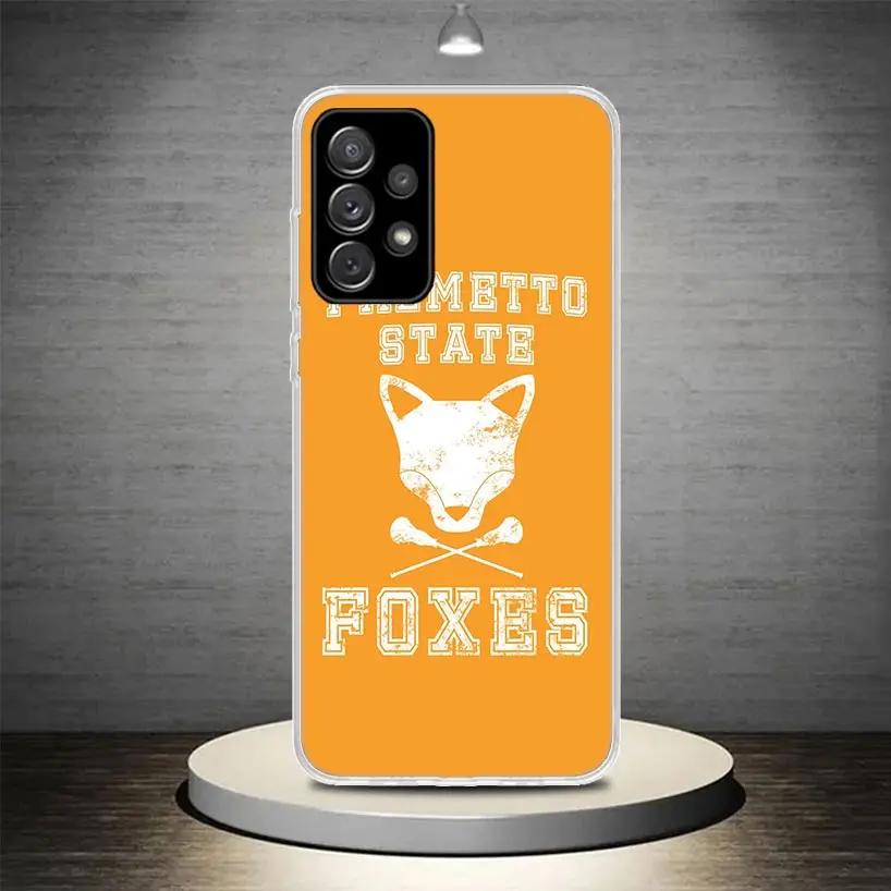 Andreil All For The Game Palmetto State Foxes Phone Case Cover For Samsung Galaxy A55 A54 A52 A53 A15 A14 A12 A13 A25 A24 A22 A2