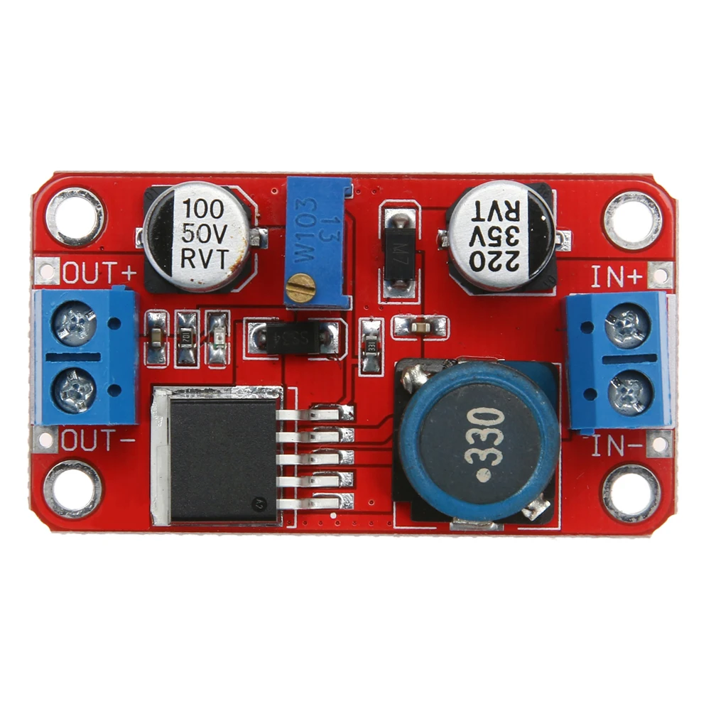 XL6019 5A Max Current DC to DC Adjustable Boost Power Supply Board Module