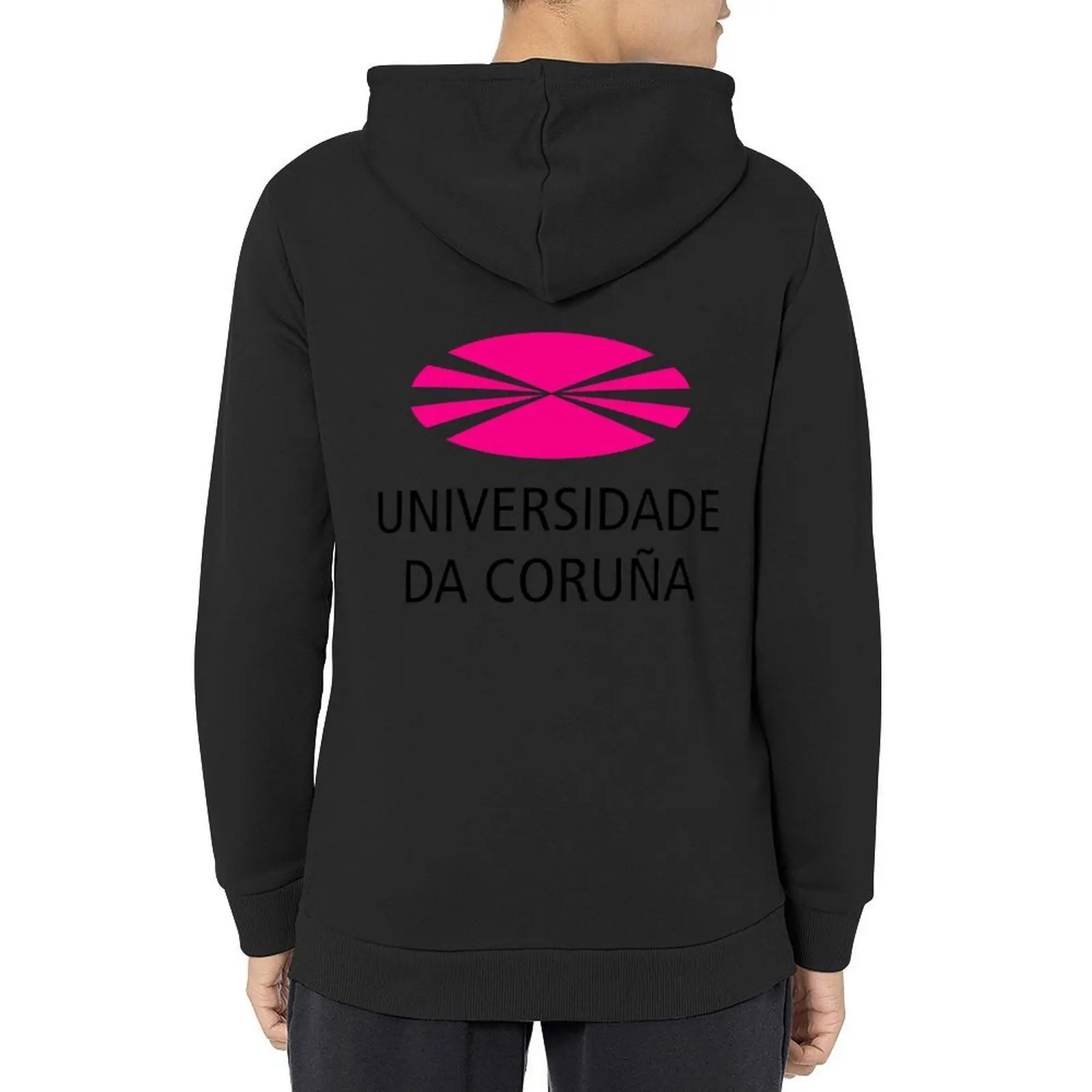 

University of A Corua Hoodie blouse men clothing korean clothes men's clothes men's hoodie sweatshirt