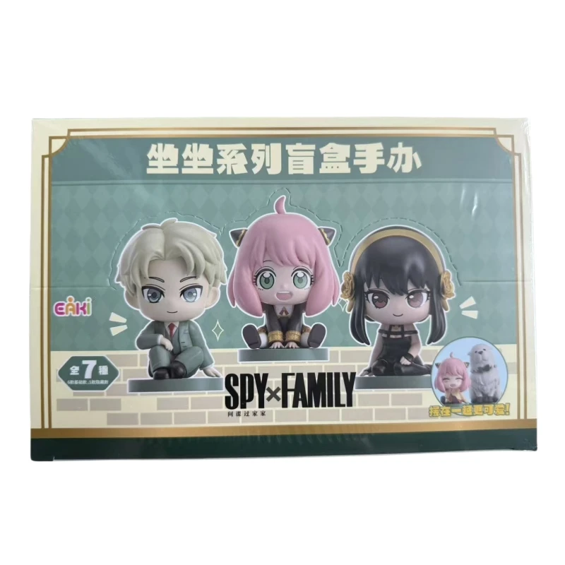 Caja ciega sorpresa Original SPY×FAMILY, personaje de Anime, modelo de figura, colección de juguetes, decoración Anya Loid Yor Bond, regalo para niños