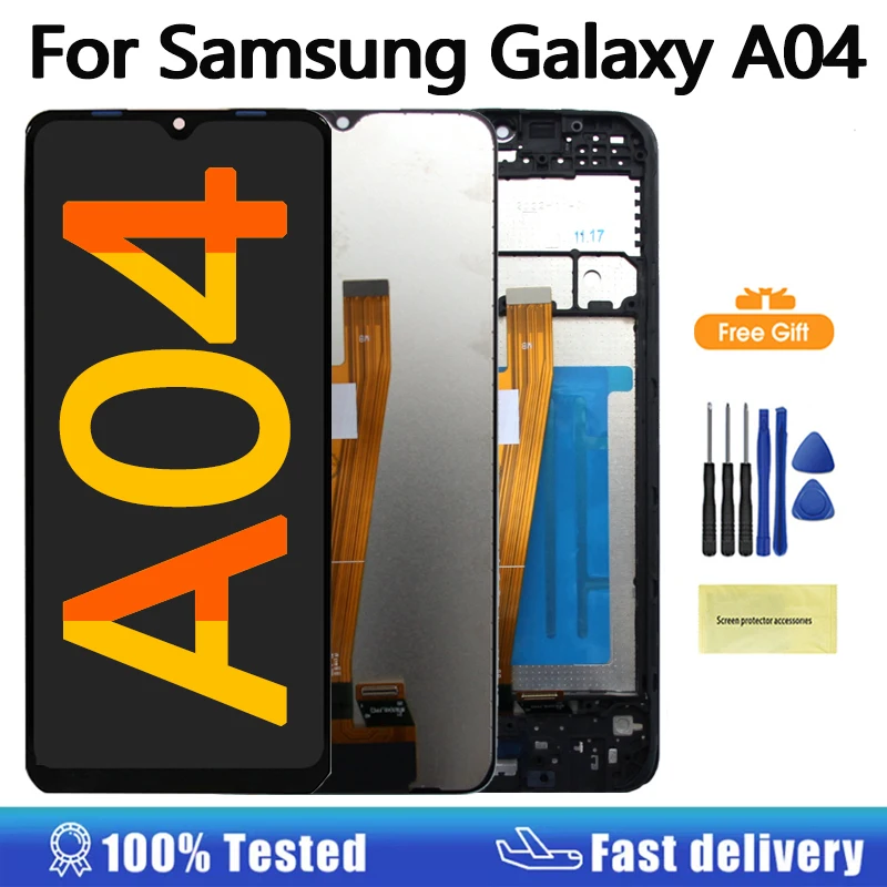 

6.5"Display For Samsung Galaxy A04 A04s A04e LCD Display Touch Screen Digitizer Assembly For Samsung A045F A047F A042F Display