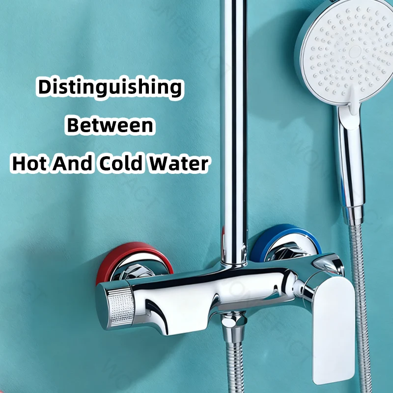 أغطية تجميل الصنبور من نوع سبليت أغطية زخرفية لرأس الدش أغطية زخرفية للمياه الساخنة والباردة أغطية إخفاء الأنابيب