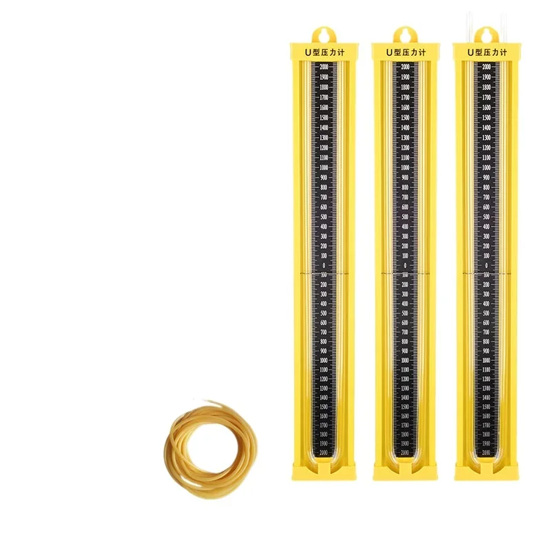 سبيكة شبكي على شكل حرف U قياس الضغط عمود الماء السائل قياس الضغط التفاضلي ألغام الفحم خط أنابيب الغاز الطبيعي Ga