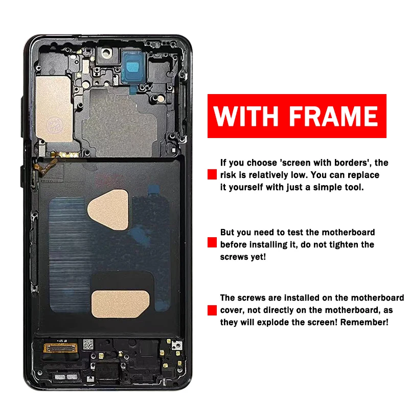 TFT Screen For Samsung S21 Plus LCD Display Touch Screen Digitizer For Samsung S21+ 5G G996B G996B/DS LCD with Frame