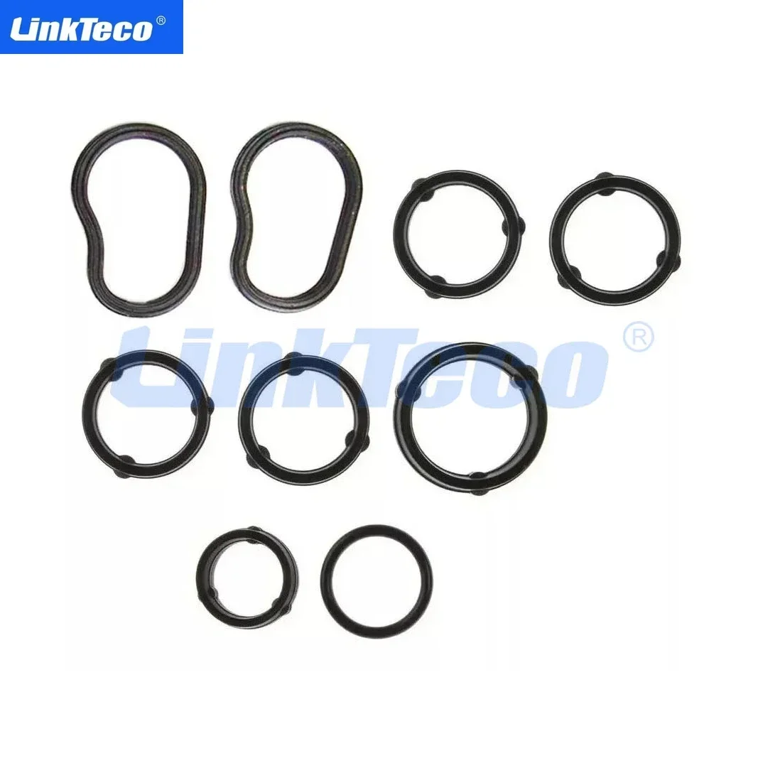 

Engine Oil Filter Adapter O-rings Set for 11-20 Chrysler 300 Jeep Grand Cherokee Lancia Thema Ram 1500 3.2 3.6 L GAS