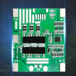 Balanced 4S LiFePO4/Ternary Lithium Battery 18650 Protection Board 14.6V 6A 12A 15A Same Port for BMS Power Tool/Solar Light