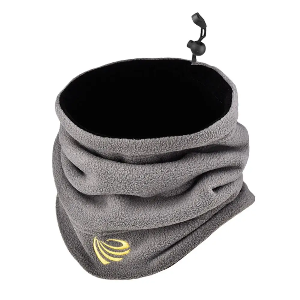 Winter Camping Fleece Neck Warmer Ski Tube Scarf Snowboard Half Face Mask Face Cover For Men & Women Outdoor Cold-proof Collar