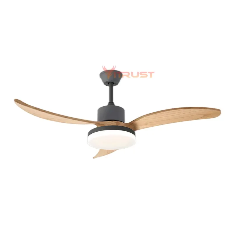 Nordic Ceiling Fan with LED Light for Living Room Dining Bedroom LED Ceiling Fans Remote Control for Bedroom