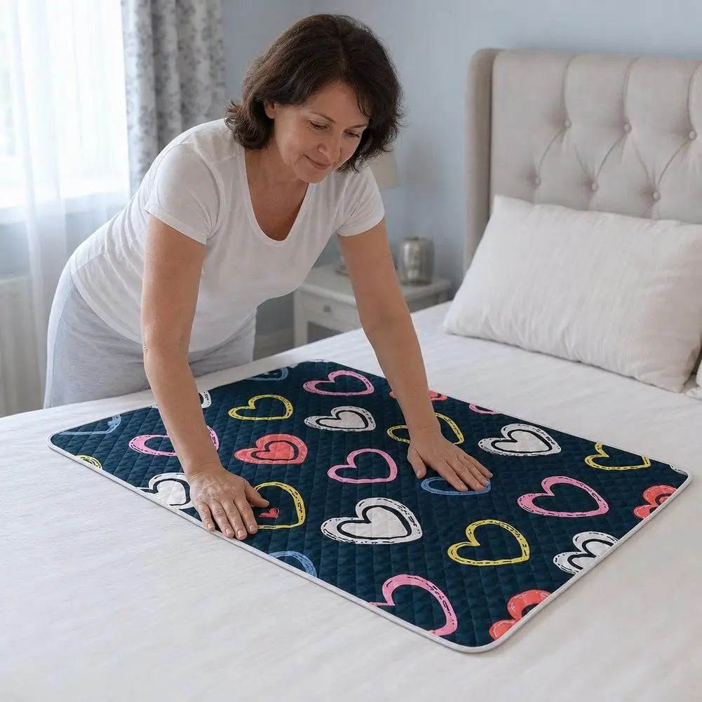 Reusable Pet Pee Pad Washable Dog Training Mat Waterproof Super Absorbent Puppy Odor Control Bedding Sofa Blanket Mattress view 5