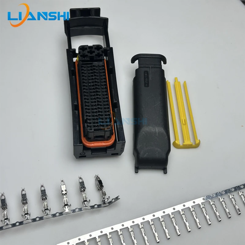 81Pin 368376-1 Sealed Female Connector Kit w/Terminals For ECU Engine Control Module Car Automotive Wiring Harness Plug Set