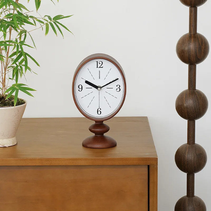 Fotografia 6: Relógios Zml - relógio de mesa estilo vintage, ornamento decorativo premium, relógio de exibição