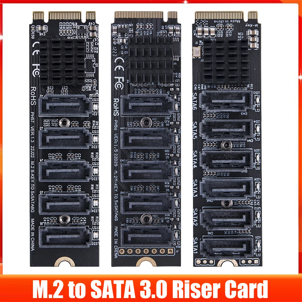 מבחן ותوصית למשתל M.2 ל-6/5 פורטים SATA – פתרון מתקדם ליצירת פורטים נוספים במחשב שלך