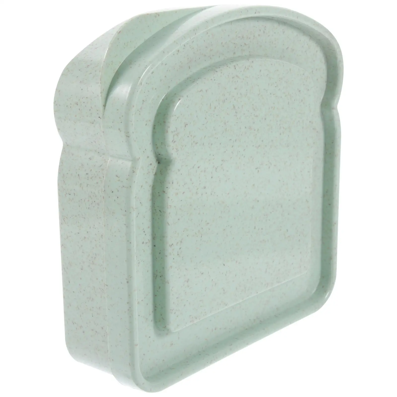 

Portable Sandwich Boxes Food Container Airtight Small Containers Green Reusable Sealed Box Kitchen Home Bakery Coffee Shop