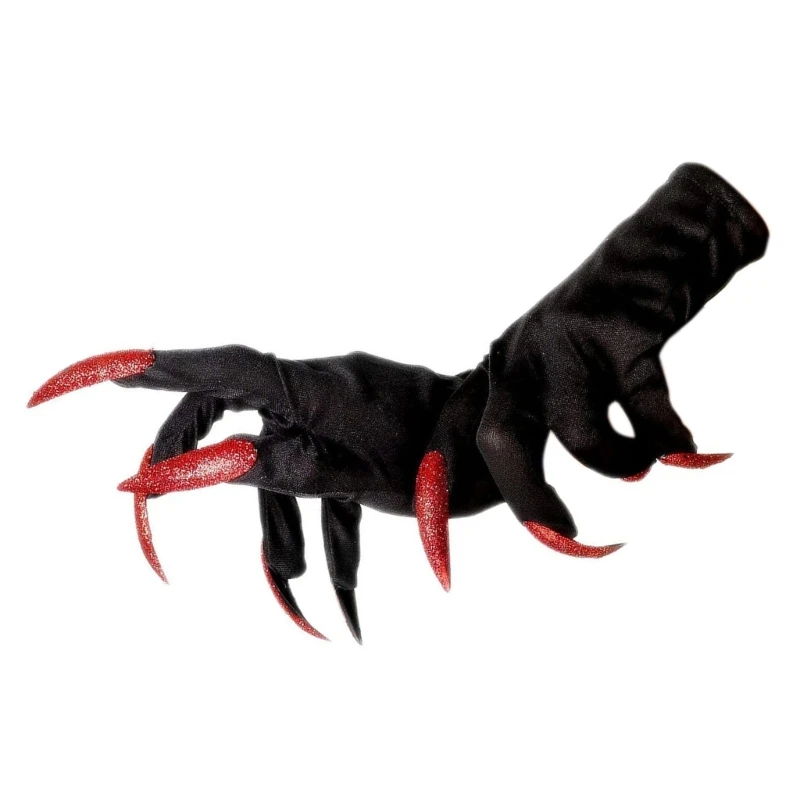 Halloween Horrific Demons Gloves Adults Teens Gloves Funny Fancy Dress Mittens image 4