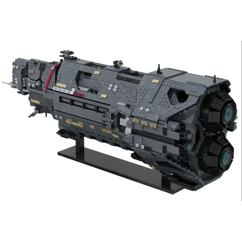 MOC-212004 Filmowe Ekscytujące Sceny Kosmiczne Wojny Statek Kosmiczny Model z Klocków Konstrukcyjnych 5404 Elementy Kreatywny Prezent Urodzinowy dla Chłopców