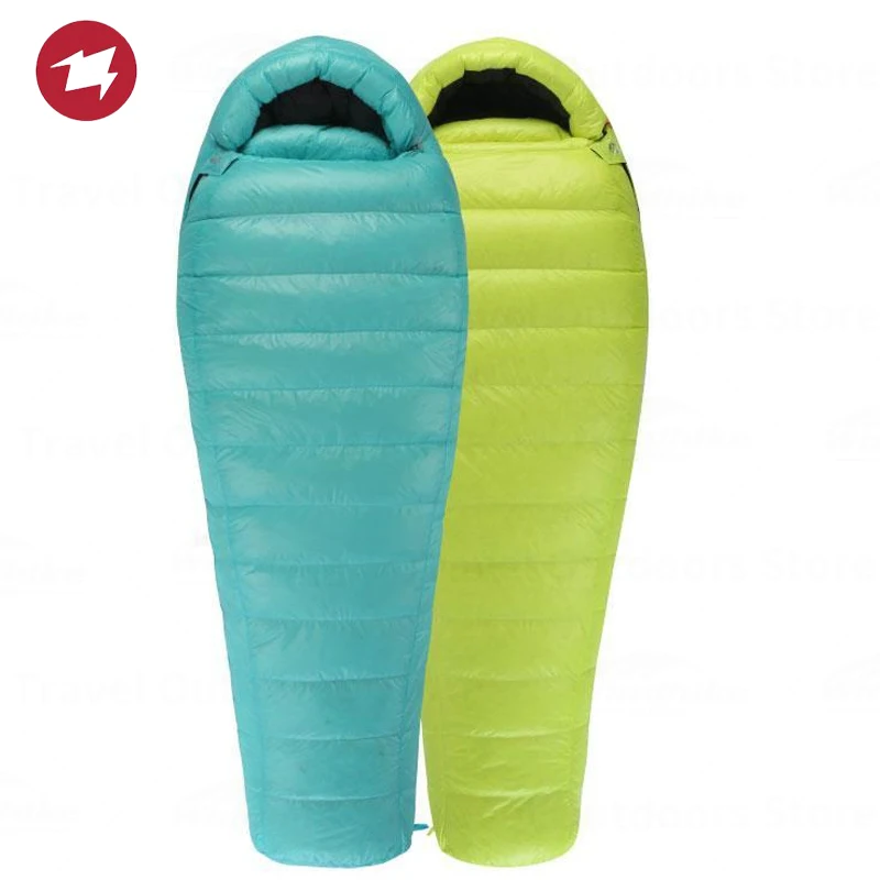 AEGISMAX SUMMIT1 Goose Down Sleeping Bag Ultralight Outdoor Camping Hiking Sleeping Bag Warm Windproof Adult Mummy Type 21℉~30℉