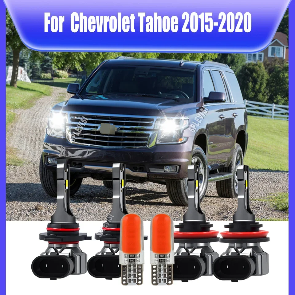 9005 H11 LED 75W White Headlight - Easy Installation & 3-Year Warranty For Chevrolet Tahoe 2015 2016 2017 2018 2019 2020