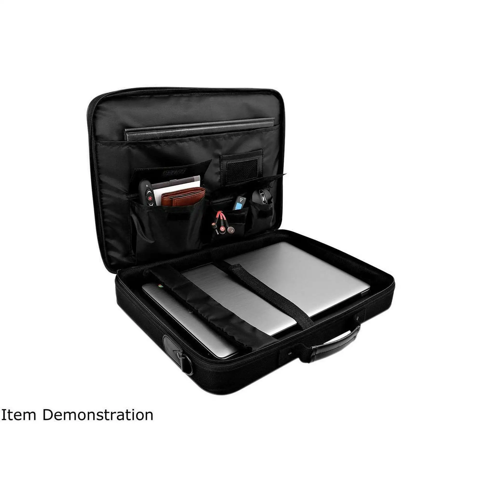 Funda para portátil Essential Frontloading, color negro, 16 ", V7