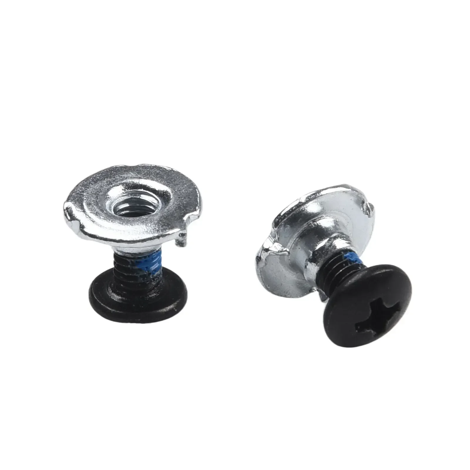 Replacement Repair Repair Alloy Inline Roller Skate Made Of Alloy Mounting Screws Nut Bolt Part Colour Black Pairs      N E W