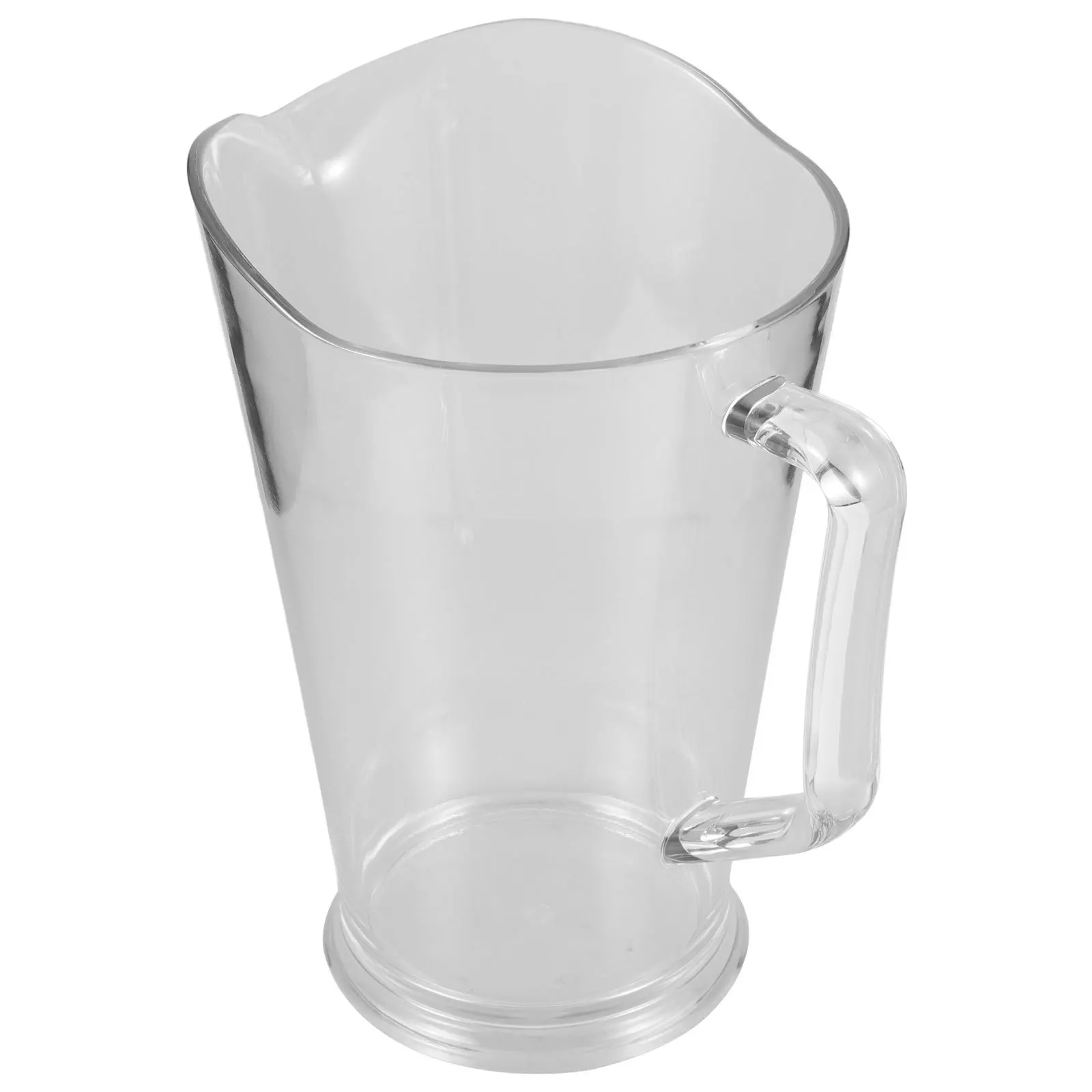 

1300Ml Plastic Beer Pitcher Clear Beverage Dispenser For Home Gatherings Restaurants Cold Water Juice Iced Tea Serving