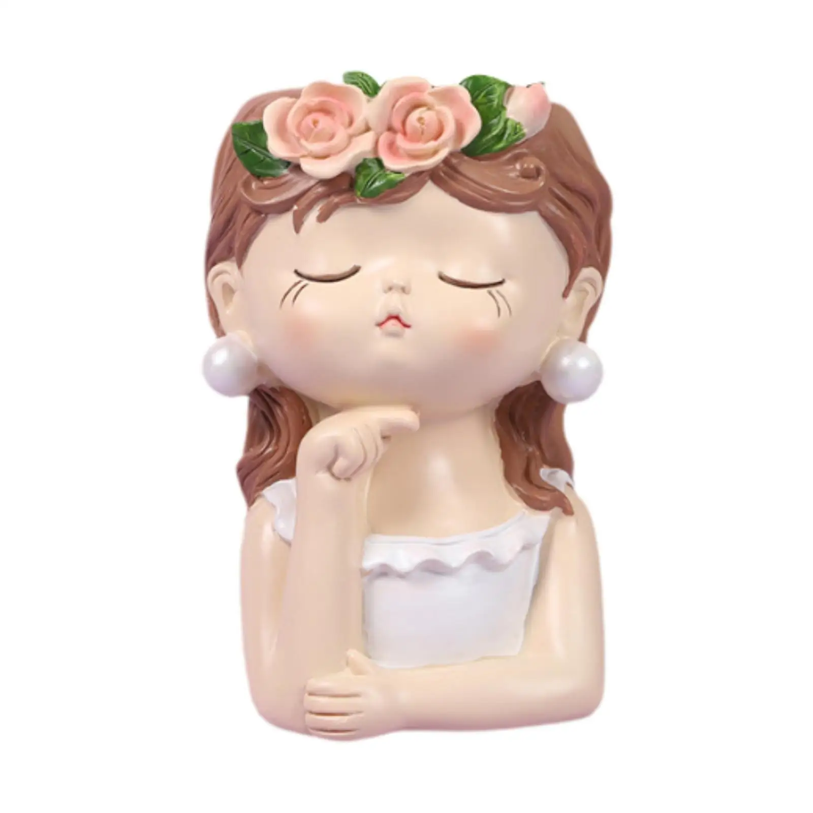 Flower Vase Decoration Desktop Organizer for Fireplace Valentine's Day Home