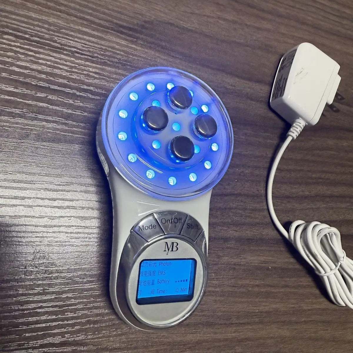 

10W Radio Frequency Electroporation No-Needle Mesotherapy EMS Photon RF Skin Care Face Massage Facial Lifting Body Massager